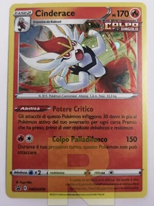 Cinderace ® Promo SWSH278 ® Promo Holo Foil ® Pokemon ® Italiano EX+ - Picture 1 of 5