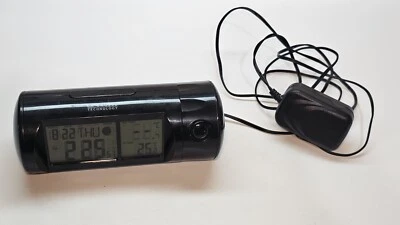 LA Crosse Technology Atomic Projection Alarm Temperature Clock Model 616-143 - Image 1 of 4