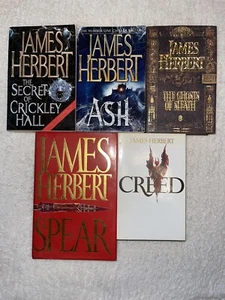 James Herbert Book Bundle X 5, Vintage Horror, Fantasy, Mystery, (47) - Bild 1 von 6
