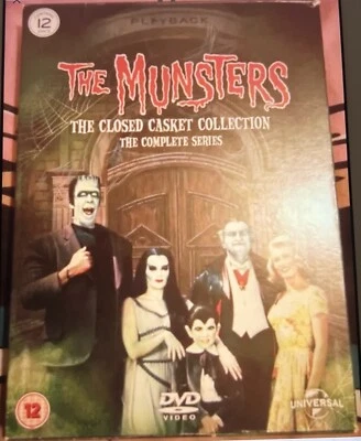 THE MUNSTERS DVD THE CLOSED CASKET COLLECTION OOP RARE FRED GWYNNE COMEDY SERIES - Image 1 of 2