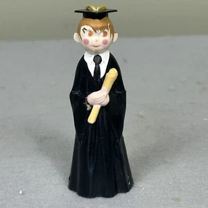 Decorazione Cake Topper Wilton Laurea Ragazzo 1972 Vintage - Foto 1 di 9