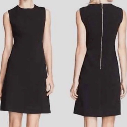 Kate Spade Vestito Donna 8 Nero Sicilia Senza Maniche Elasticizzato Tubino Elegante LBD