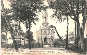 CPA Carte postale Viêt-Nam Cholon Eglise catholique chinoise VM90939ok - Picture 1 of 2