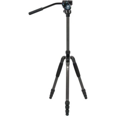Sirui T-024SK Carbon Fiber Tripod with VA-5X Video Head - Image 1 of 4