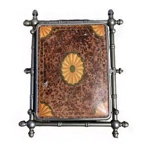 Art Nouveau Triptych Mirror Antique 1900's Barber Mirror. Beveled mirror. - Picture 1 of 24