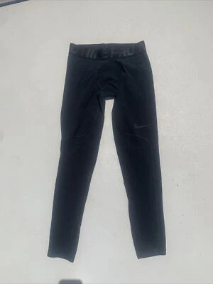 NWOT Nike Pro Men’s Sz M 3/4 Fitted Compression Tights ~Black~ - Image 1 of 4