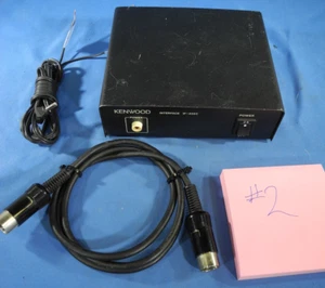 KENWOOD IF-232C Ham Radio Computer Interface w/ DC & Control Cables! - Zdjęcie 1 z 10