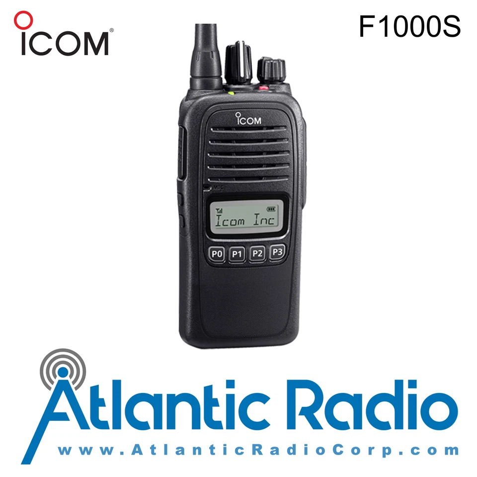 Icom F1000s Two Way Radio with Display & Simple Keypad in VHF (136-174MHz) - Image 1 of 1