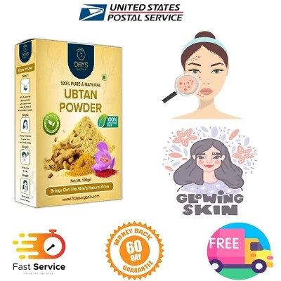 7 Days Ubtan Plus Face Pack for Glowing Skin, Oil Control, Acne, Pimples - 100g - Image 1 of 4