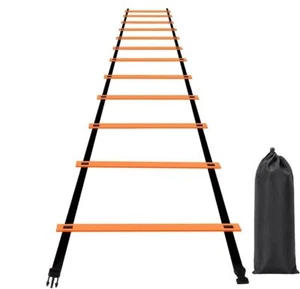 Flexible Speed Strap Equipment Agility Fitness Training 26ft Ladder Jump Workout - Picture 1 of 6