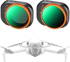 K&F Concept Mini 4 Pro Variable ND Lens Filters Kit ND2-32 + ND32-512(2 Pcs) US - Picture 1 of 8