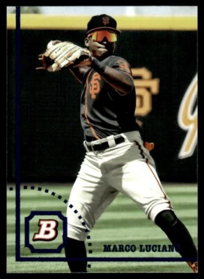 2022 Bowman Heritage Prospects #BHP-117 Marco Luciano San Francisco Giants - Image 1 of 2