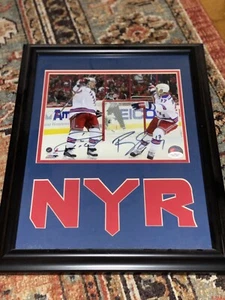 NEW YORK RANGERS RYAN CALLAHAN BRANDON DUBINSKY AUTOGRAPH 8x10 Photo JSA - Picture 1 of 1