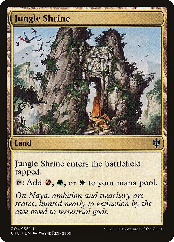 MTG Jungle Shrine  - Commander 2016 #304 - Image 1 of 1