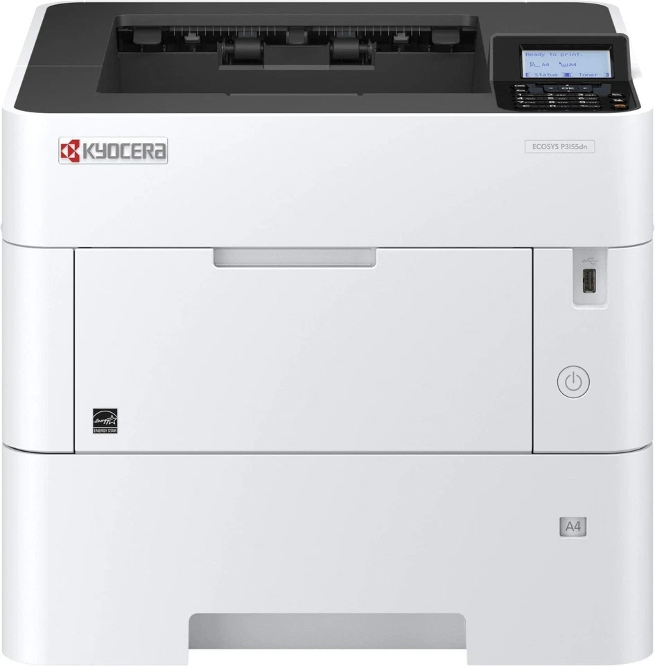 Kyocera ECOSYS P3155dn B/W Laser Printer 55PPM Tested w/Toner Duplex Tested - Image 1 of 1