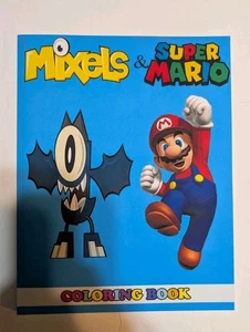Mixels & Super Mario Coloring Book (EXTREMELY RARE) - Bild 1 von 3