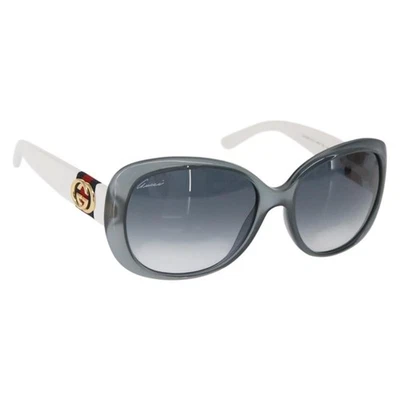 Gafas de sol GUCCI G entrelazadas de plástico azul blanco auténticas am9454V Foto 1 de 4