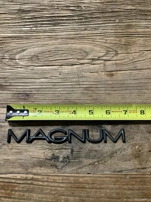 Placa de identificación de tablero Dodge Magnum 1978-79 Mopar NOS de colección Foto 1 de 4