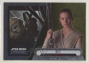 2016 Topps Star Wars Evolution Gold 10/50 Rey Jakku Scavenger #90 w3d - Picture 1 of 3