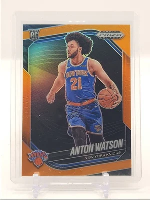 ANTON WATSON 2024-25 PANINI PRIZM BLACK ROOKIE ORANGE #238 RC /49 Q4263 - Image 1 of 2