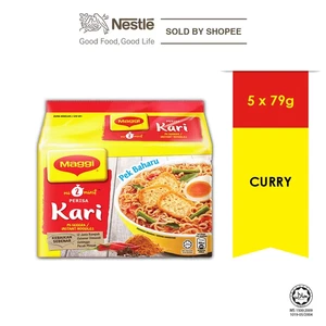 Maggi Kari Instant Noodles – Malaysian Style – 5 Packs x 78g – Spicy Curry - Picture 1 of 2