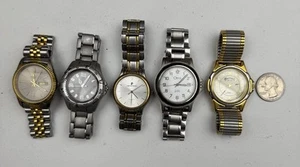 Variety QUARTZ Watch LOT/Bundle (READ DESCRIPTION) (PIERRE CARDIN, GRUEN, etc.) - Picture 1 of 7