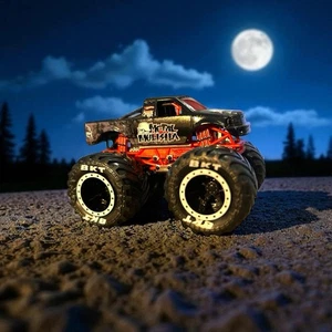 Custom Rare Metal Mulisha Monster Truck 1:64 Hot Wheels PLEASE READ - Picture 1 of 9
