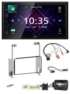 JVC DAB 2DIN Lenkrad Bluetooth USB Autoradio für Nissan X-Trail T31 2007-2008 sc - Bild 1 von 12