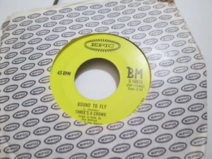 THREE'S A CROWD TO FLY /STEEL RAIL BLUES EPIC 45 CANADIAN PRESS TOP - Bild 1 von 2