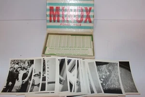 Vintage Genuine Minox Film Blue Striped Box Mixed Photographs & Negatives - Picture 1 of 7