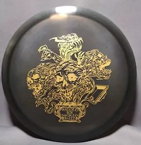 💥Discraft Pandoras Box Smoked Buzzz Black & Solid Gold Stamp Limited Edition  - Picture 1 of 7