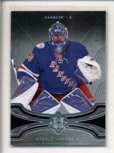 HENRIK LUNDQVIST 2016/17 UPPER DECK ULTIMATE #37 RARE BASE CARD SP #19/99 AK6645