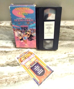 1990 Richard Simmons Sweatin To The Oldies 2 VHS - Picture 1 of 3
