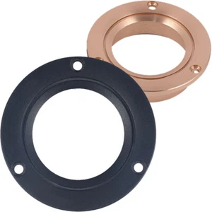 1 pz OD58 mm Altoparlante Alluminio Tweeter Copertura Pannello Cerchio Decorativo Piastra Fissa - Foto 1 di 15