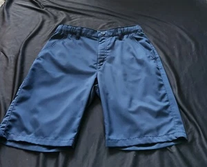 French Toast  School Uniform Size 20 Navy Blue Shorts Polyester Adjustable Waist - Picture 1 of 6