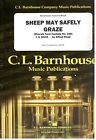 Sheep May Safely Graze Score & Parts Concert Band Bach Barnhouse Rare Brand New