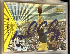 Mark Chmura 1996 Pinnacle Trophy Collection novato autógrafo firmado AUTO RC TTM - Imagen 1 de 2