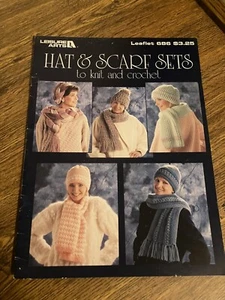 Vintage Patterns from Leisure Arts - Hats & Scarf Sets - Book #686 - Picture 1 of 1