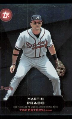 2011 Topps Town Series 2 Martin Prado Atlanta Braves #TT2-45 - Image 1 of 2