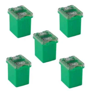 Paquete de 5 fusibles Mini Jcase de bajo perfil de 40 amperios compatibles para Ford Chevy/GM Nissan... - Imagen 1 de 1