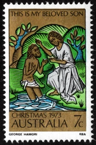 Australia Stamp Scott # 582a Mint NH - 7 Cents Christmas 1973 Issue Perf 14 x 15 - Picture 1 of 1