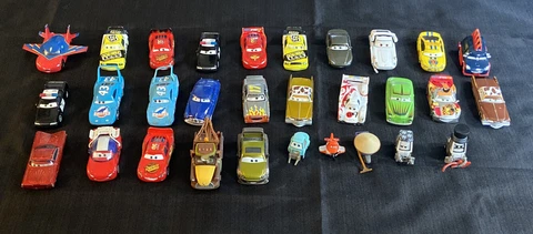 Lot of 30 Disney Pixar Cars Diecast Vehicles Cars 2 Duplicates Cover