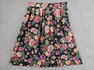 Vintage Womens Skirt Size 10 Floral Cottagecore 90s Grandma JG Hook Midi - Picture 1 of 5