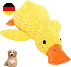 Anti Stress Ente Hund, Gelbe Ente Design, Anti Stress Ente für Hunde Quietschend - Bild 1 von 7