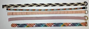 Assorted Brands & Colors Women's Woven Belts  36" to 41" Length ( kids dress up) - Imagen 1 de 5