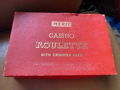 bin 1960’s UK Merit Roulette Gambling Casino Game J & L Randall Ltd - Image 1 of 4
