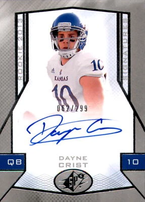 2013 SPx #95 Dayne Crist Auto /299 - Image 1 of 2
