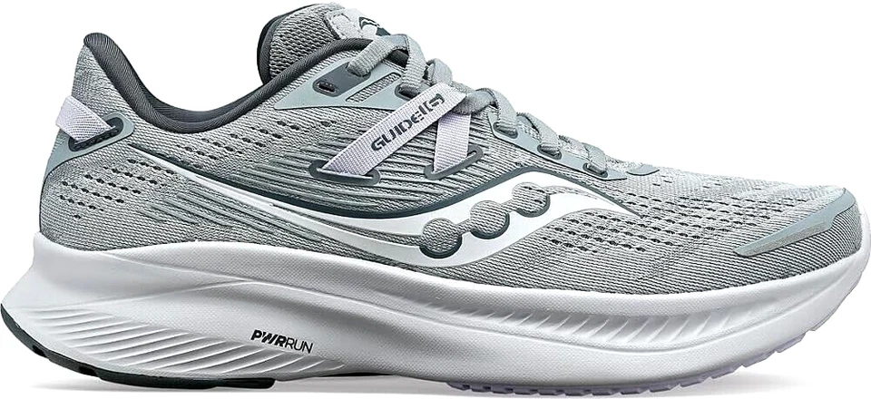 Zapatos para correr Saucony® 11 M Guide 16 para mujer en concreto/malva Foto 1 de 4