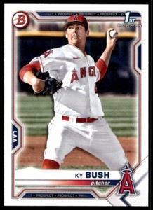 2021 Bowman Draft Ky Bush G382 Los Angeles Angels #BD-149