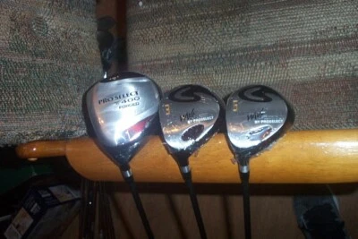 TOTALMENTE NUEVO Pro Select Wave 1-3-5 wds grafito regular para hombre LH Foto 1 de 2